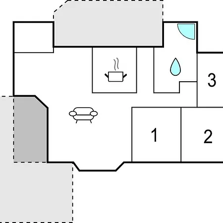 Three-bedroom In *